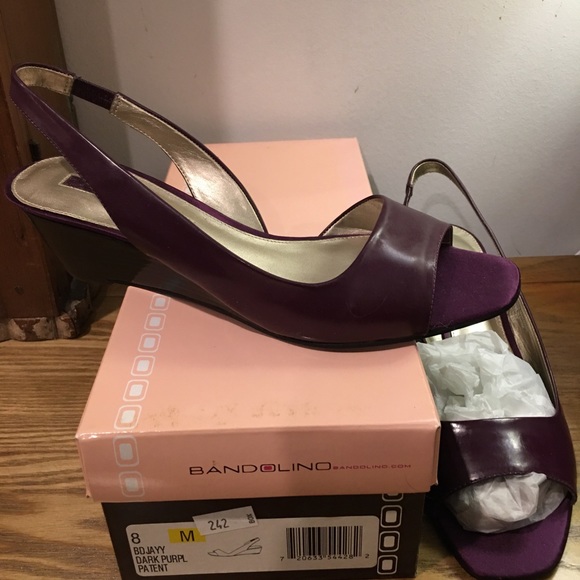 🆕 NIB! Purple Patent Leather Heel - Picture 4 of 6